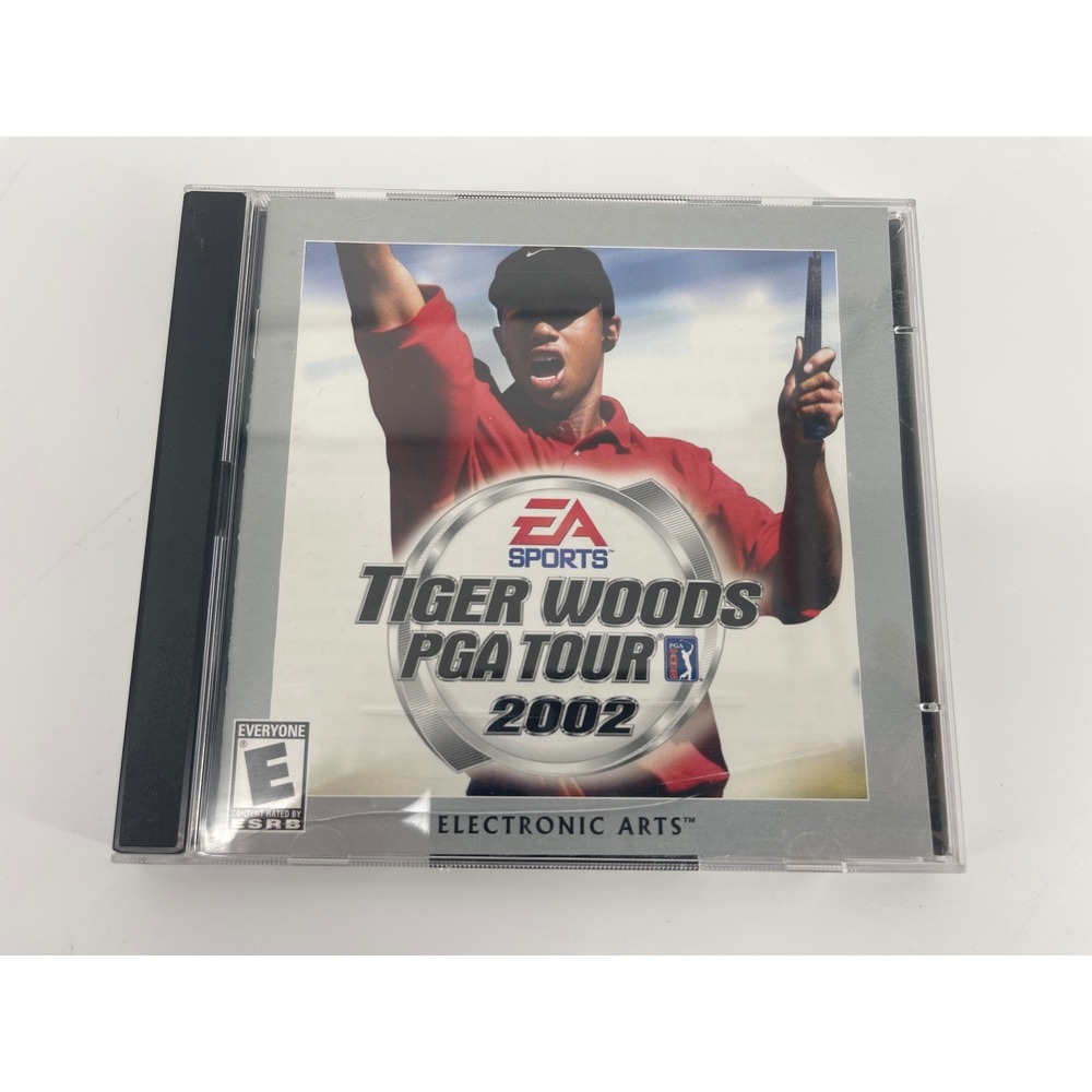 EA Sports Tiger Woods PGA Tour 2002 PC CD-ROM Golf Sports Game